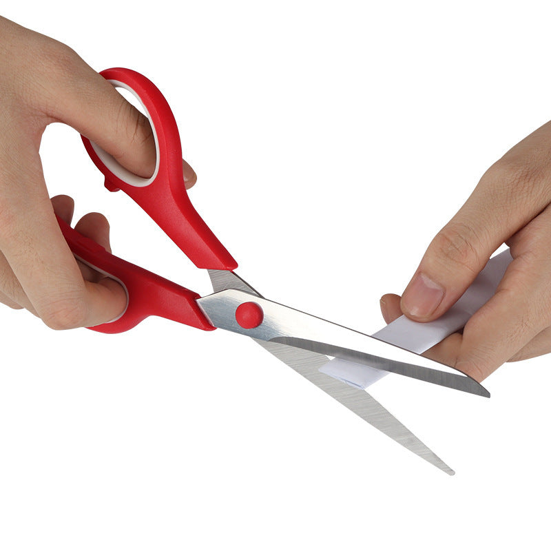 Factory Direct Sales Stainless Steel Office Scissors Student Stationery Scissors Manufacturer Office and Home Use