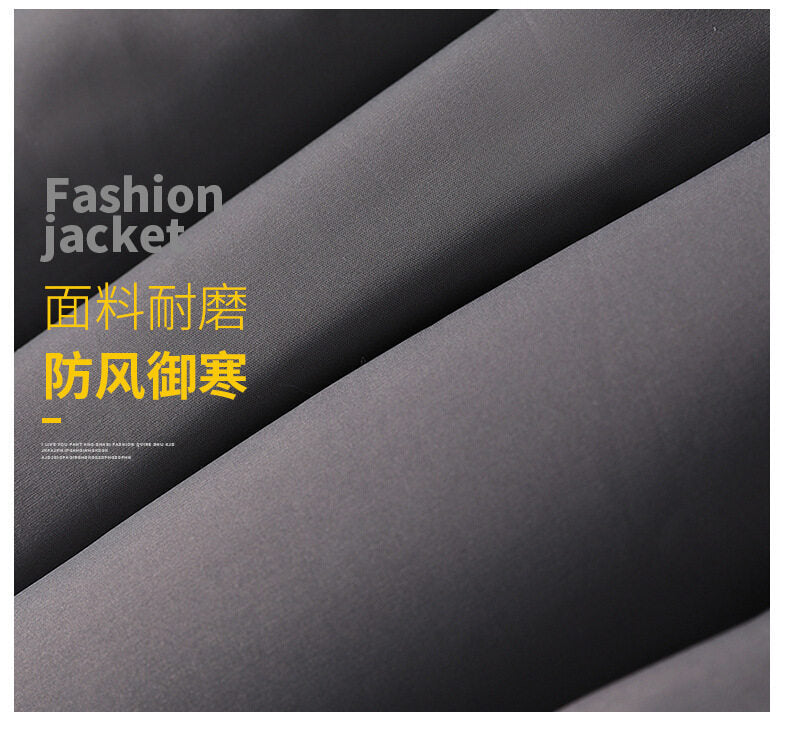 Foreign Trade Cross-border Winter Cotton-padded Jacket Men's New Handsome Short Cotton-padded Jacket Korean Style Slim-fit Fashionable Cotton-padded Jacket Men's Wear