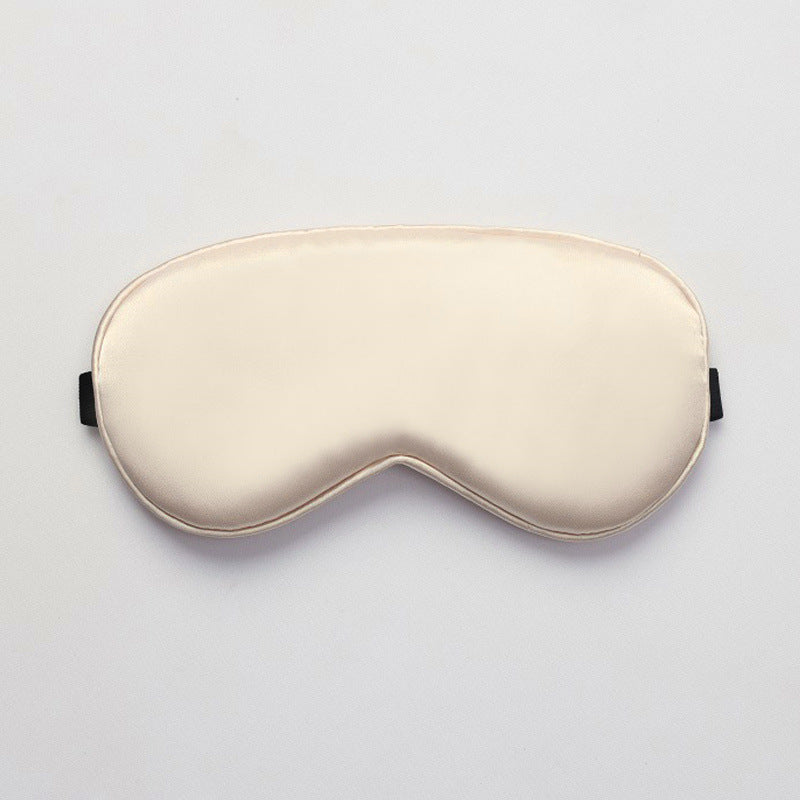 Cross-Border Eye Masks in Stock, Double-Sided Imitation Silk Sleep Wholesale, Blackout for Nap, Travel, Aviation, Full Blackout Eye Protection