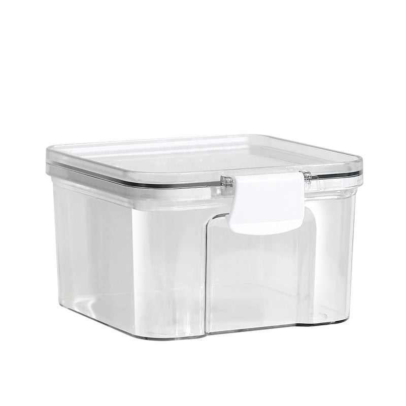Sealed Jar Grain Kitchen Storage Food Grade Transparent Plastic Jar Box Snacks Dry Tea Storage Jar