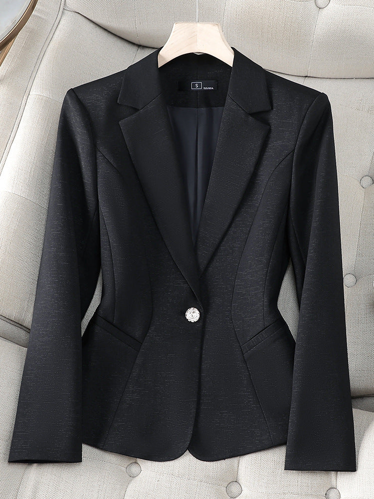 2025 Autumn/Winter Amazon Casual Fashion Women's Slim Short Chanel-Style Blazer for Cross-Border Trade 8535