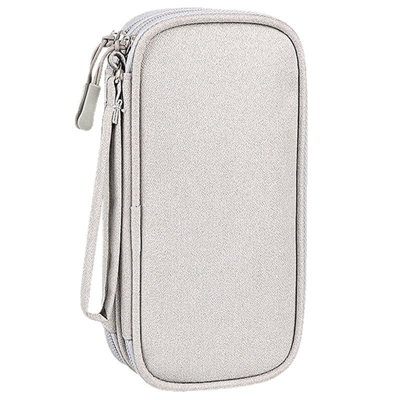 Portable Power Bank Data Cable Storage Bag Mobile Power Supply Cloth Bag Hard Drive Mobile Phone Box Multi-Functional Protective Case
