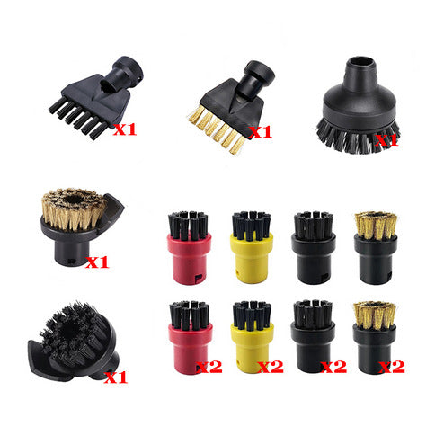 Suitable for Kaichi Steam Engine Accessories Small Round Brush Copper Brush Brush Head Roller Brush Ka He Steam Engine Accessories SC Mop