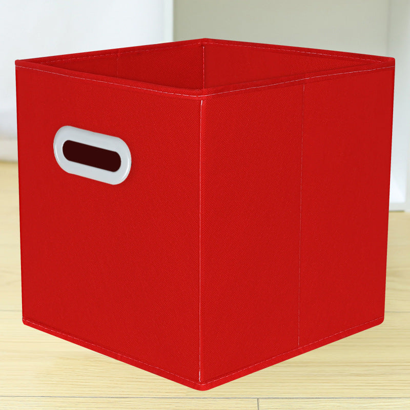 Amazon Lidless Storage Box Fabric Storage Box Foldable Large Drawer Storage Box Toy Storage Box