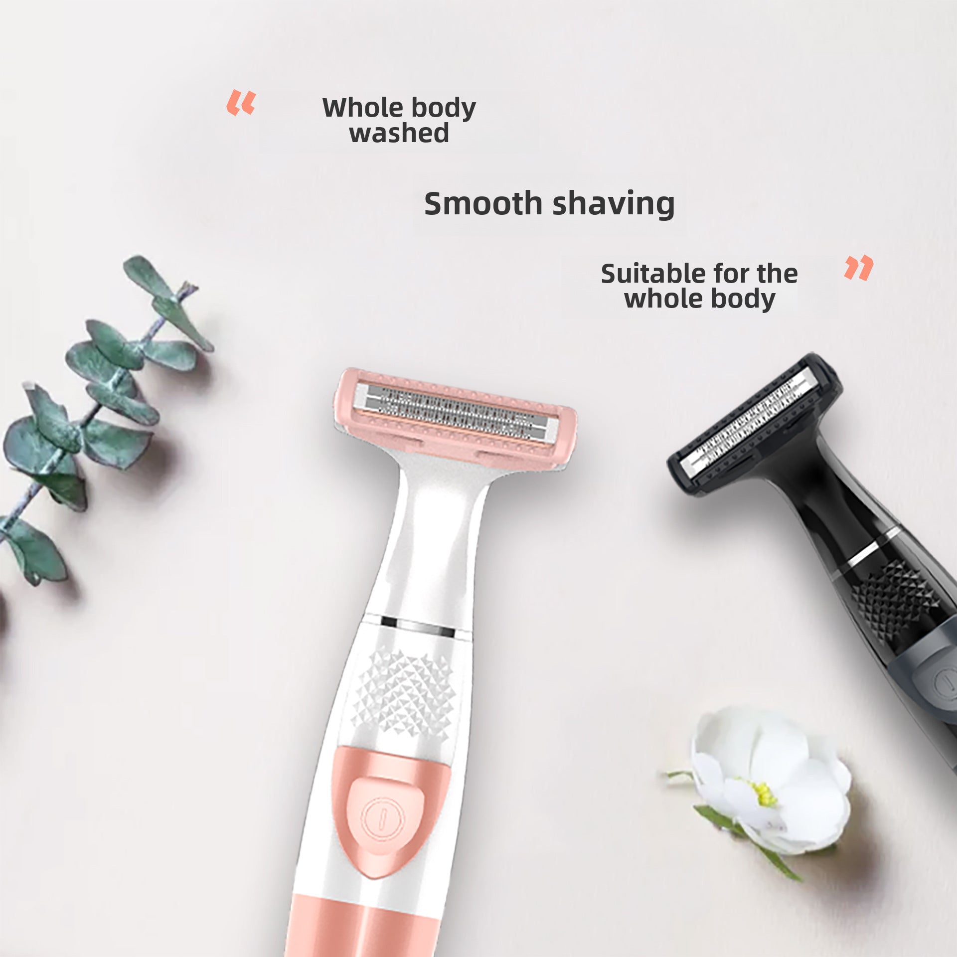 Factory Supply Men's Razor Full Body Washable Private Part Shaver Multifunctional Women's Special Electric Shaver