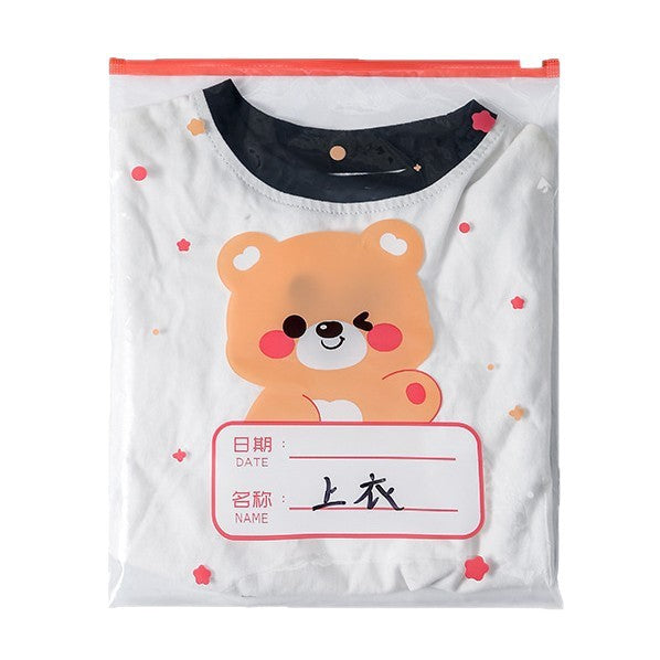Kindergarten Storage Bag, Kidsren's Preparation for Kindergarten Clothing Storage Bag, Waterproof Sealed Storage Baby Special Packaging Bag