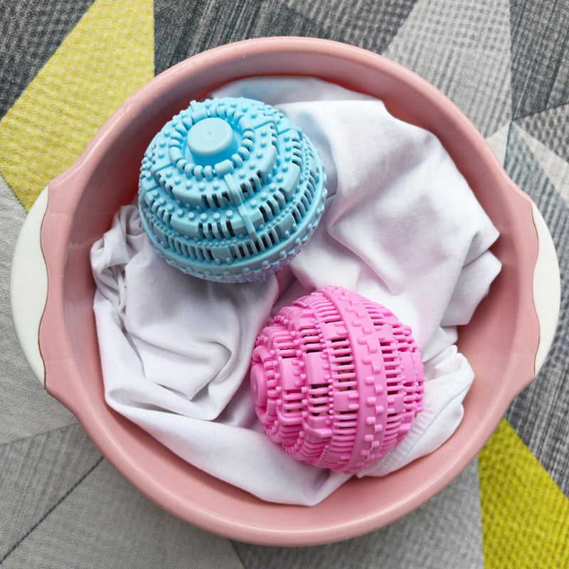 Laundry ball large size decontamination anti-winding washing ball washing clothes fragrance elasticity does not hurt clothes magic ball ceramic particles