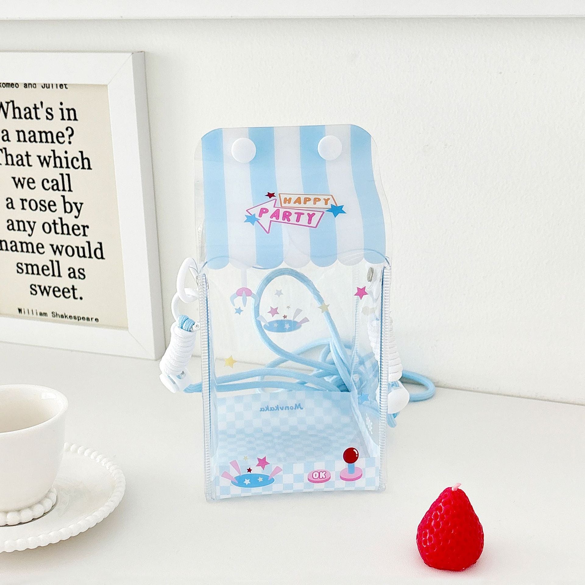 Original Cute Milk Carton Baby Bag, Blind Box Vinyl Storage Bag, Decorative Bag for Outing Baby, Portable Bag