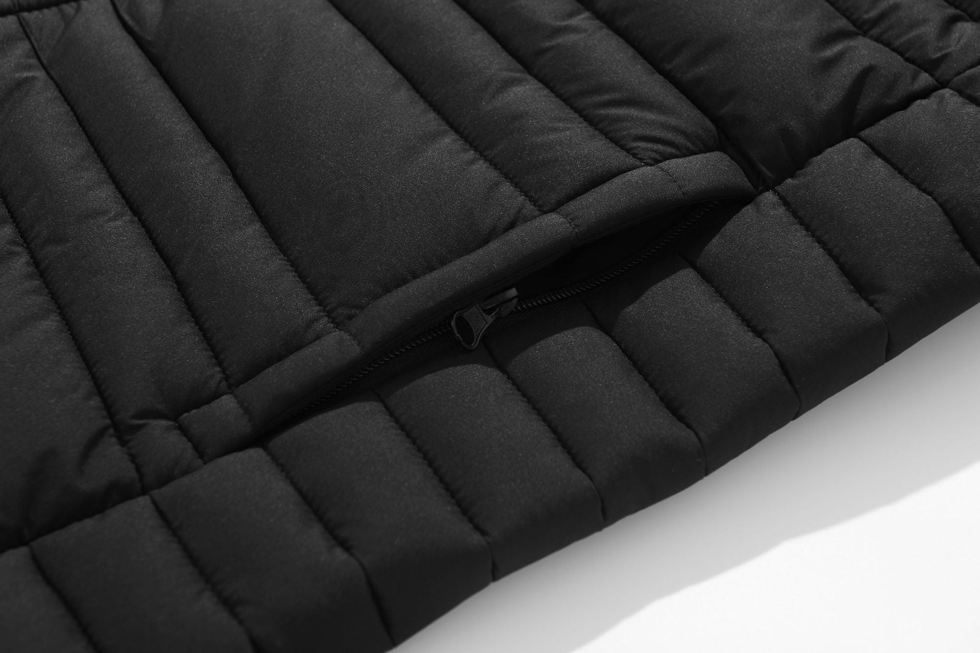 2025 new spareribs cotton-padded jacket men's winter cashmere coat cotton-padded jacket warm hooded outdoor cotton-padded jacket spareribs clothing cross-border