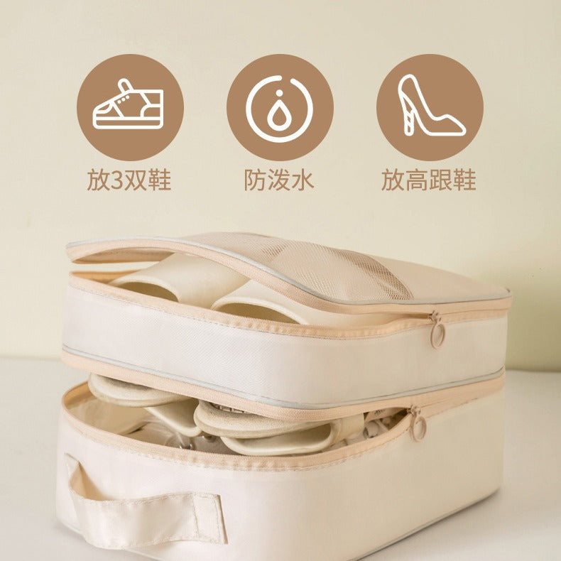Shoe Storage Bag Travel Portable Waterproof Dustproof Shoe Bag Shoe Cover Storage Box Large Capacity Shoe Storage Artifact