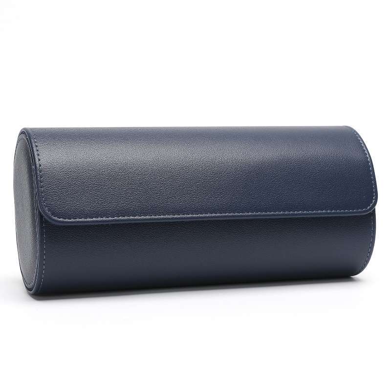 2025 Cross-Border Portable 1-Digit 2-Digit 3-Digit Watch Box Pu Leather Watch Storage Box Packaging Box Wholesale