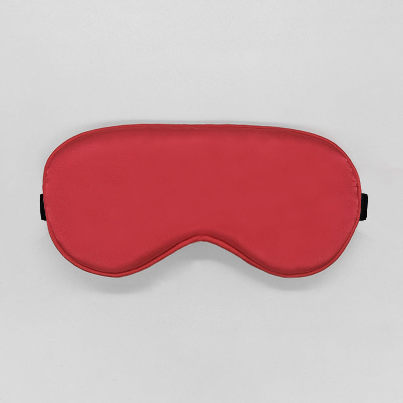 Cross-Border Eye Masks in Stock, Double-Sided Imitation Silk Sleep Wholesale, Blackout for Nap, Travel, Aviation, Full Blackout Eye Protection