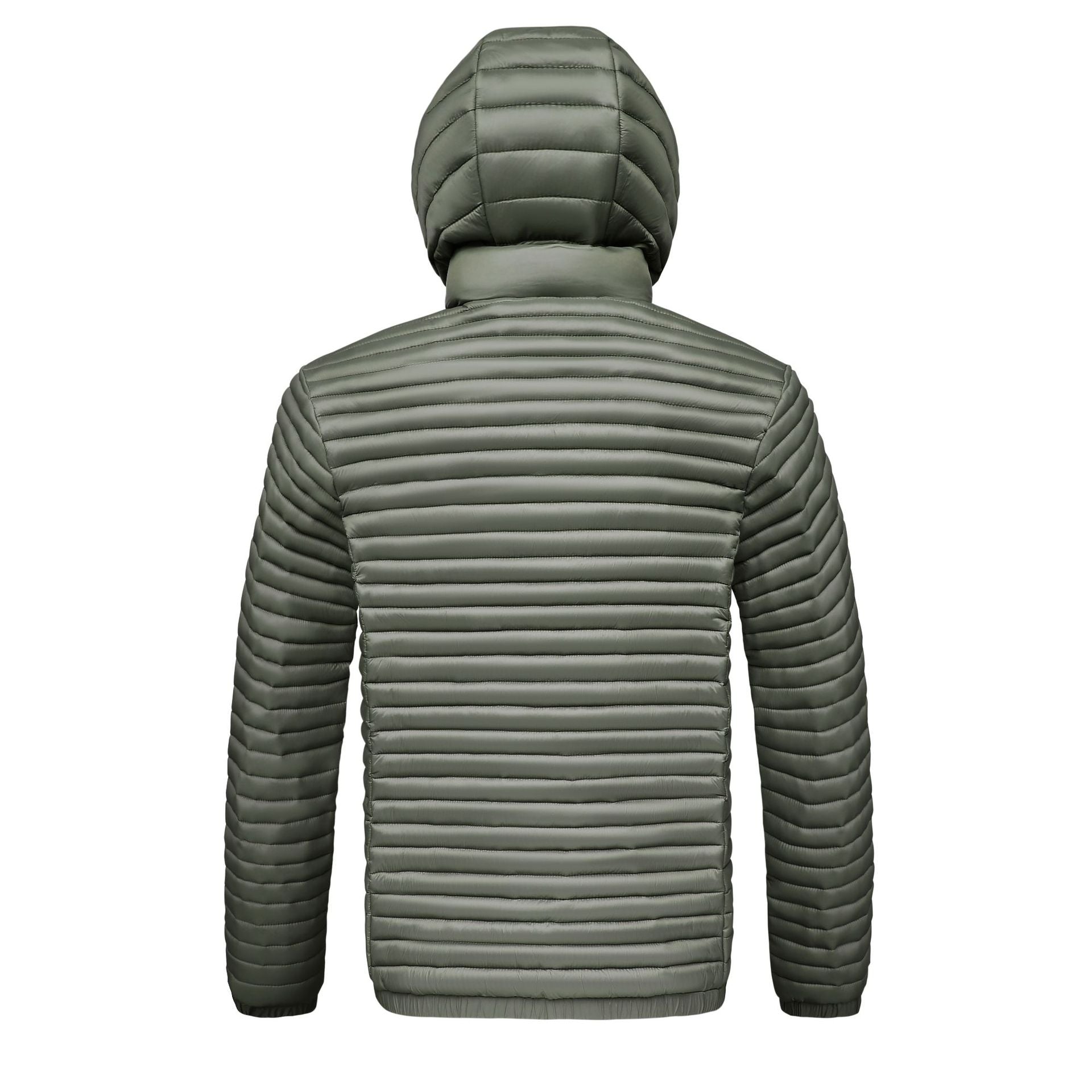 Cross-Border Men's Cotton Jacket 2025 Autumn and Winter Graphene Detachable Hood Amazon Wish Ribbed Cotton Coat Thickened