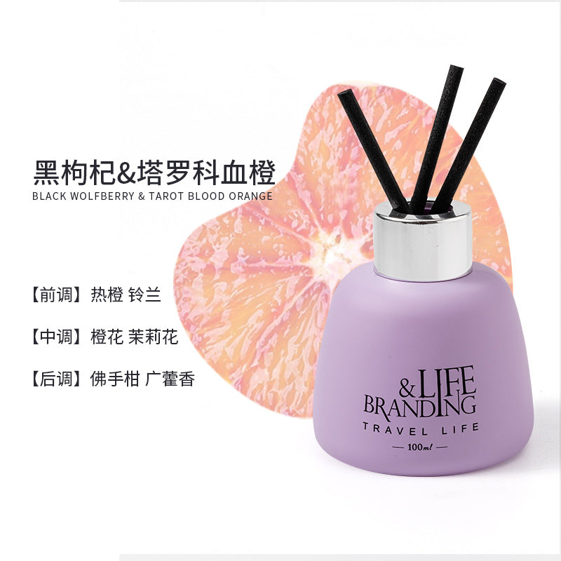 Byme Flameless Aromatherapy Essential Oil Birthday Gift Set for Home Bedroom, High-End Simple Fragrance Ornament, Souvenir Gift