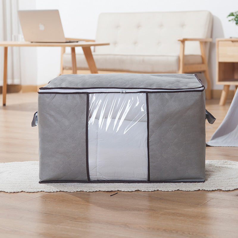 ✅ Thickened Large-Capacity Non-Woven Quilt Storage Bag Organizer Bag Clothes Moving Packing Bag Storage Bag Luggage Bag