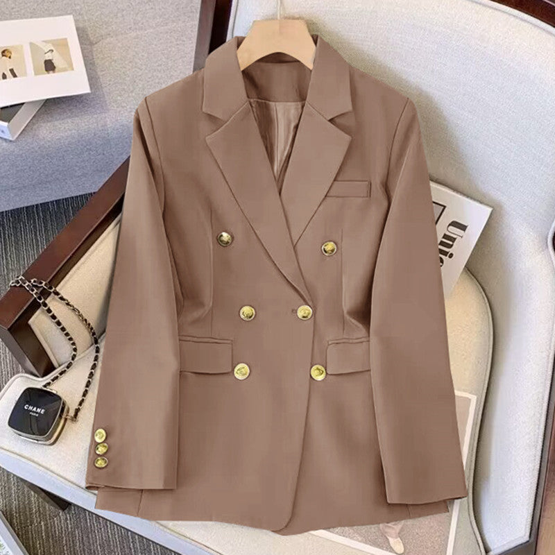 2026 New Style Elegant Commuter Blazer for Women, Spring and Autumn, Unique Design, Trendy Cross-Border Suit