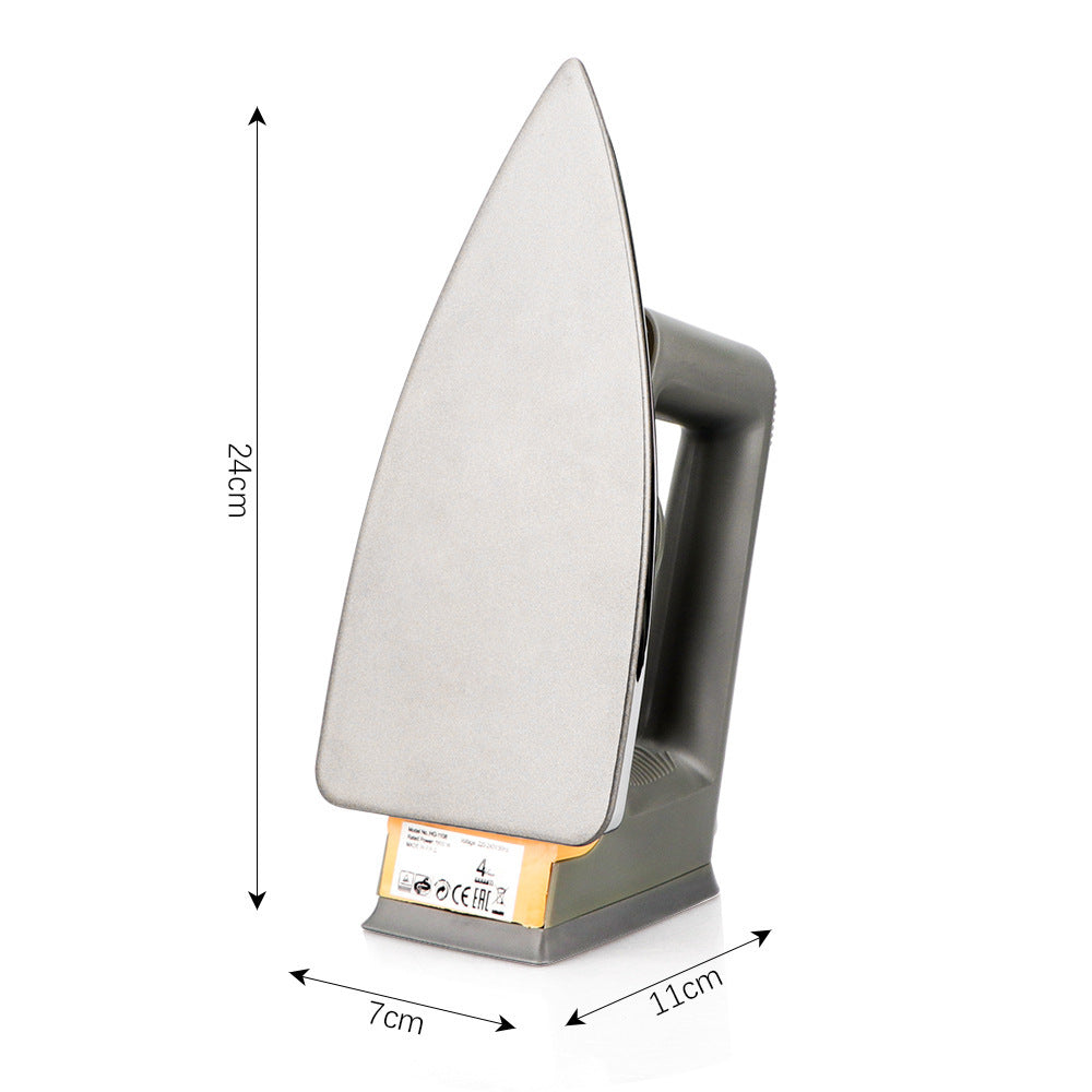 Cross-Border Us Standard 110V European Standard Dry Ironing Electric Iron Without Steam for Ironing Rhinestones, Wood Veneer, and Special for Dry Ironing