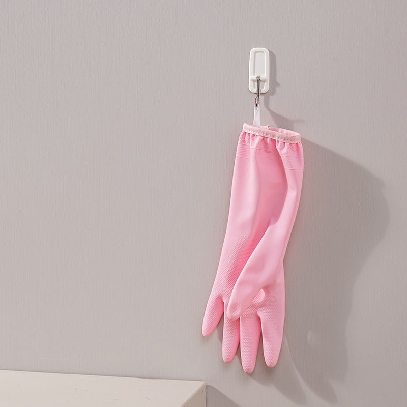 Dishwashing Gloves for Women Kitchen Housework Cleaning Latex Rubber Durable Dishwashing Clothes Rubber Waterproof Household Gloves