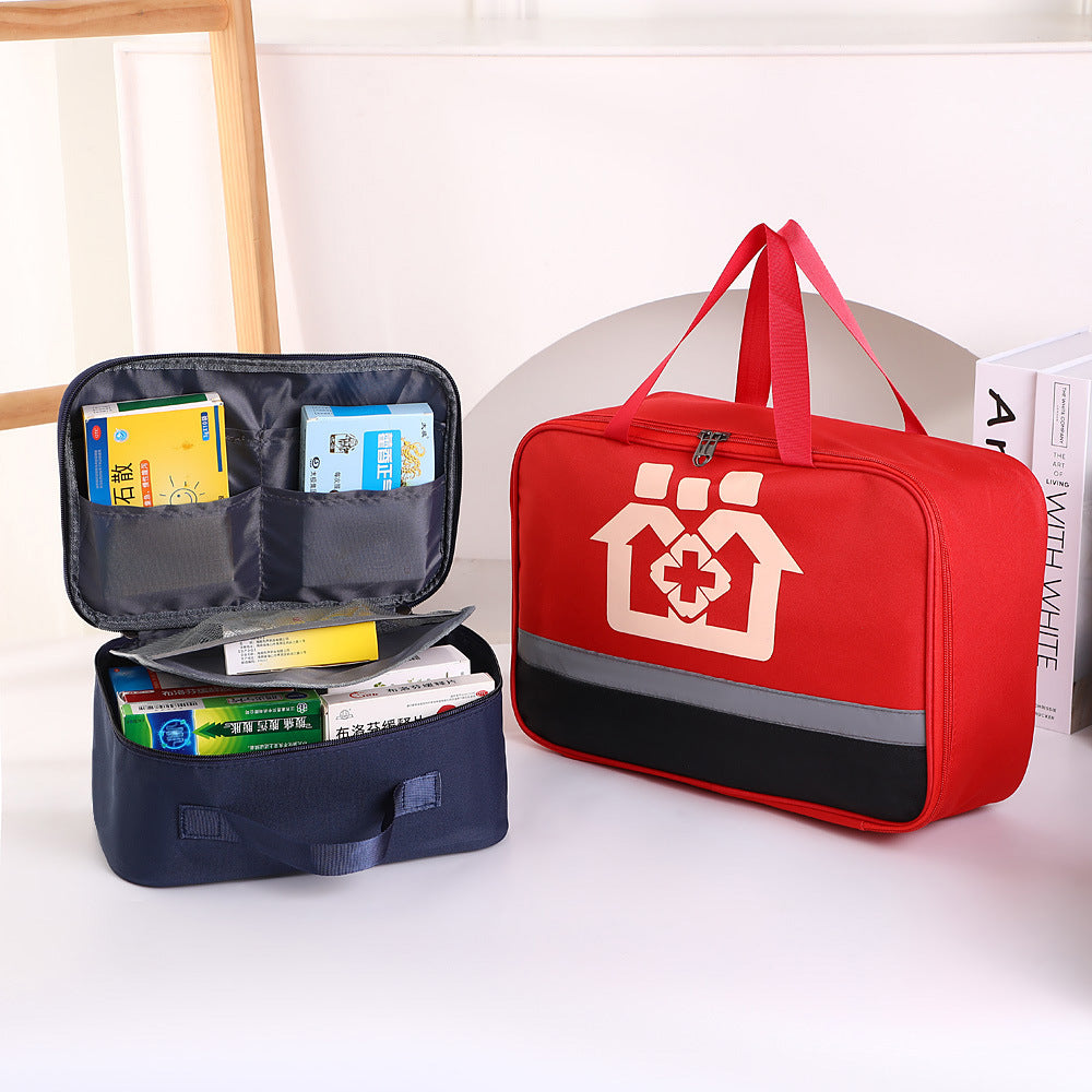 Large-Capacity Portable Medicine Box, Travel Portable Medicine Bag, Medical Supplies, Medicine Storage Bag, Household First Aid Kit Wholesale