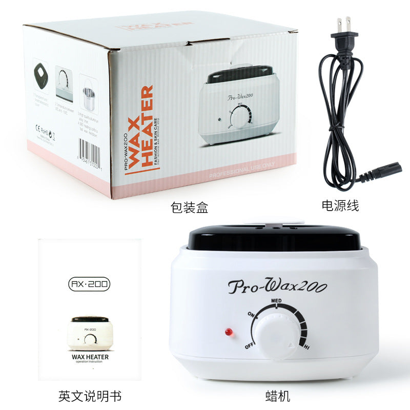 Cross-border beauty wax therapy machine 500ml hot wax machine double liner temperature control hand wax hot wax machine wax melting machine
