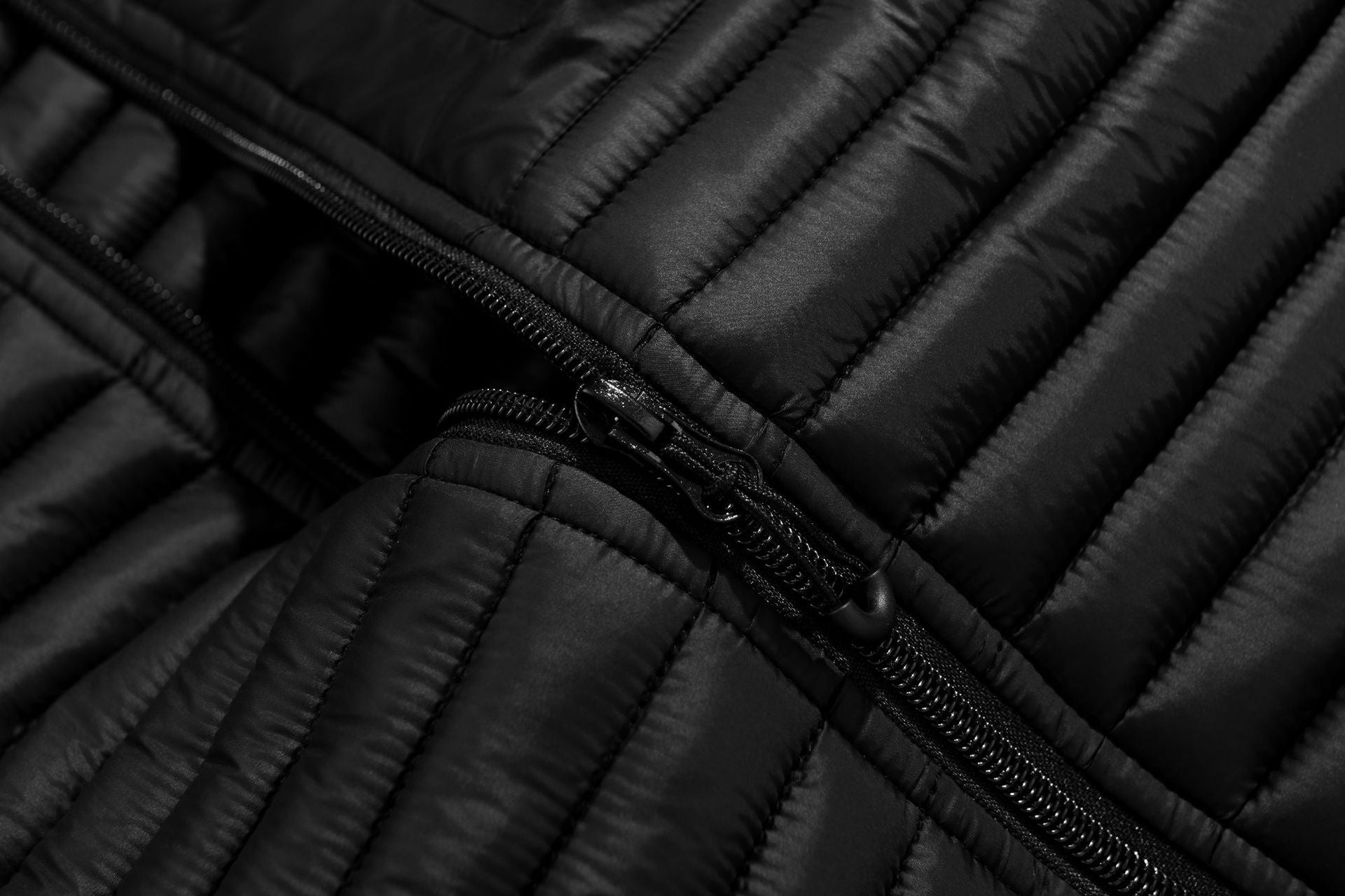 Cross-Border Men's Cotton Jacket 2025 Autumn and Winter Graphene Detachable Hood Amazon Wish Ribbed Cotton Coat Thickened