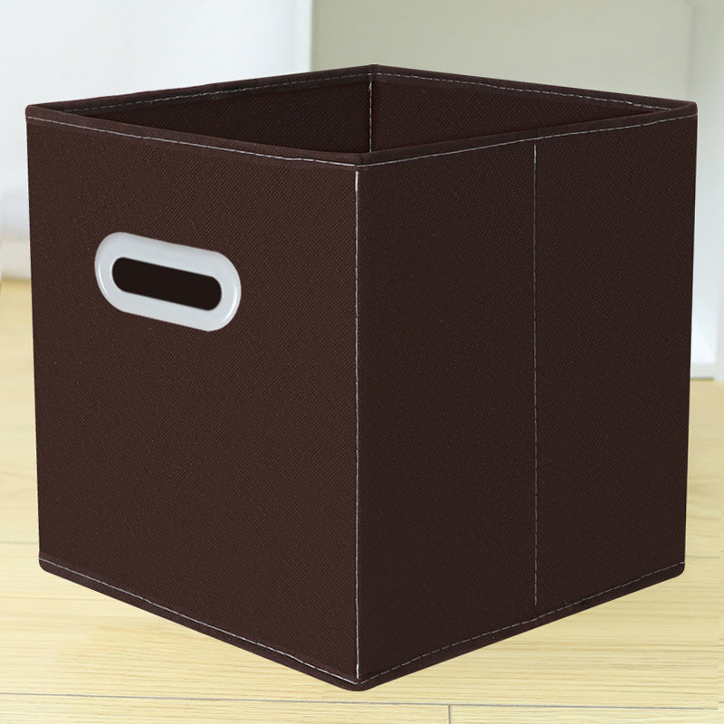 Amazon Lidless Storage Box Fabric Storage Box Foldable Large Drawer Storage Box Toy Storage Box