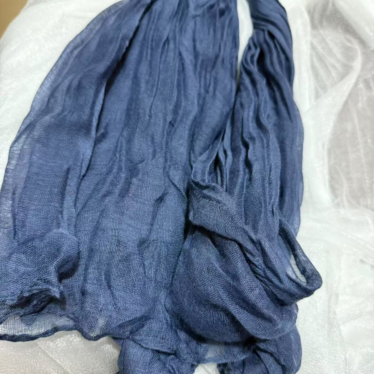 Bali Crepe Table Flag Foreign Trade Western Tablecloth Light Luxury High-End Wedding Party Decoration Pleated Table Flag Wholesale