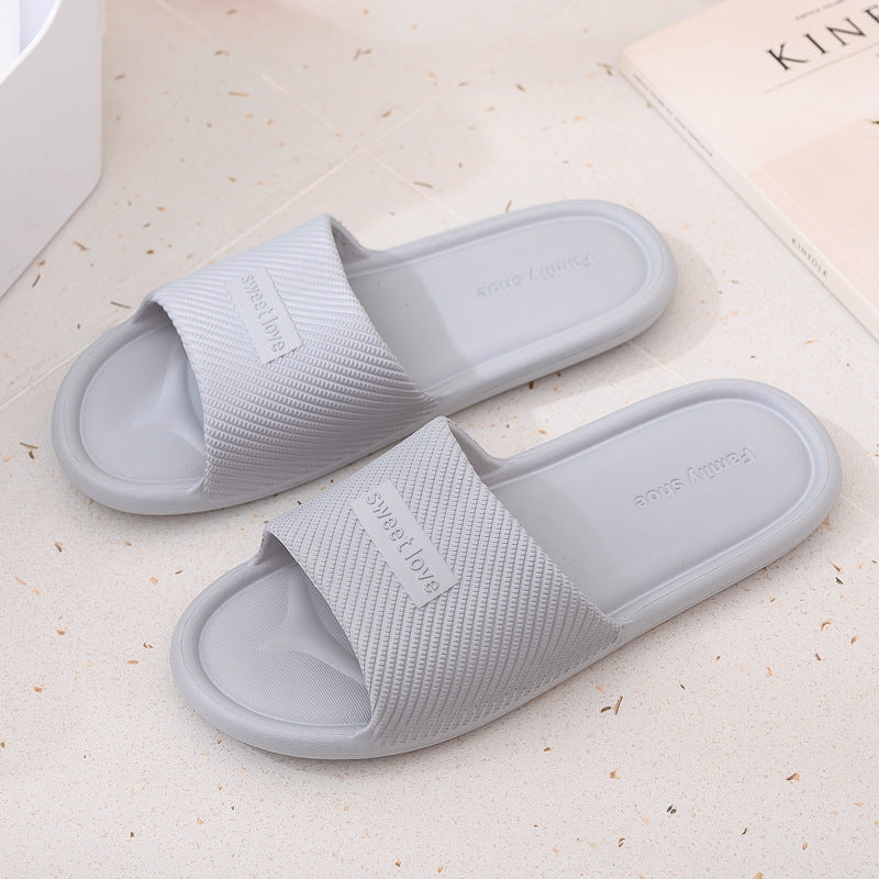 301 Wholesale Men's New Style Outdoor Wear Simple Casual Couple Flip Flops Summer Home One-Piece Drop Shipping Women's Poop Feeling