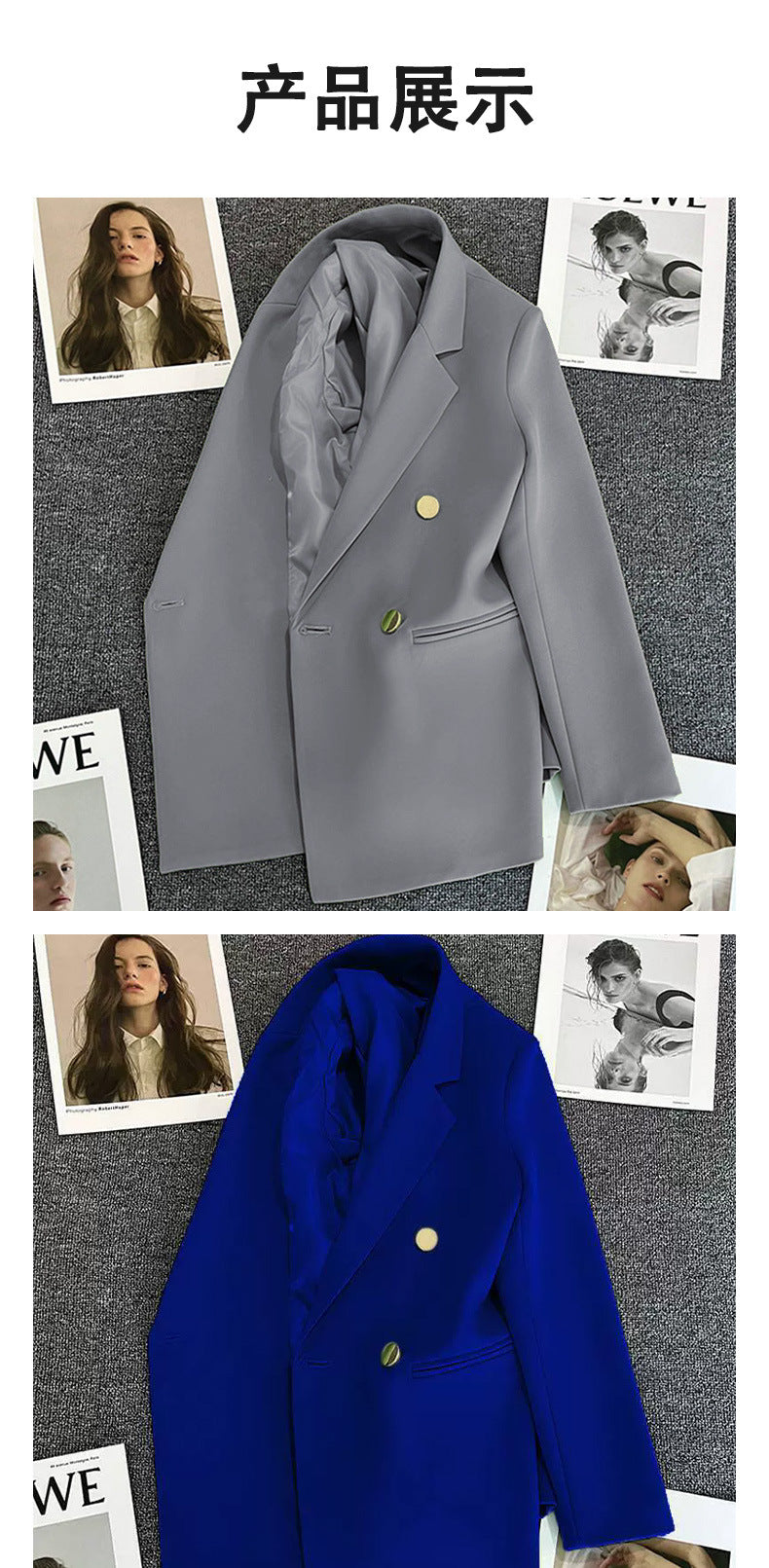 Green Small Blazer for Women 2025 Spring New Style Slimming Internet Celebrity Street Top Trendy Women