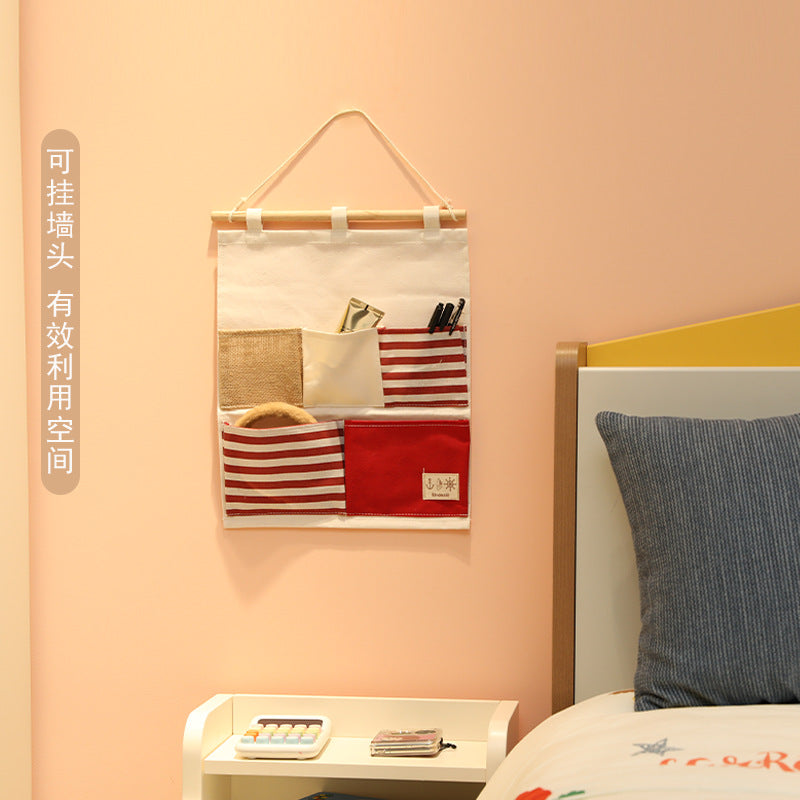 Wall-Mounted Hanging Bag for Door, Bedside, or Wall Storage for Mobile Phones and Other Items; a Great Storage Solution
