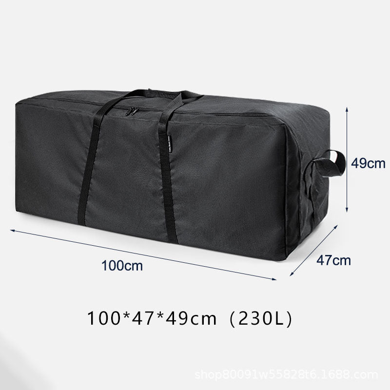 Large-Capacity Outdoor Equipment Storage Bag Camping Picnic Supplies Table and Chairs Barbecue Grill Canopy Waterproof Backpack Storage Box