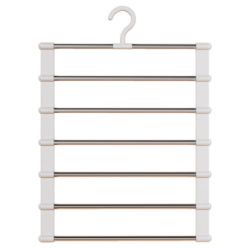 Multi-Layer Multifunctional Household Pants Rack, Non-Slip Seamless Pants Hanger, Special Folding Storage Organizer