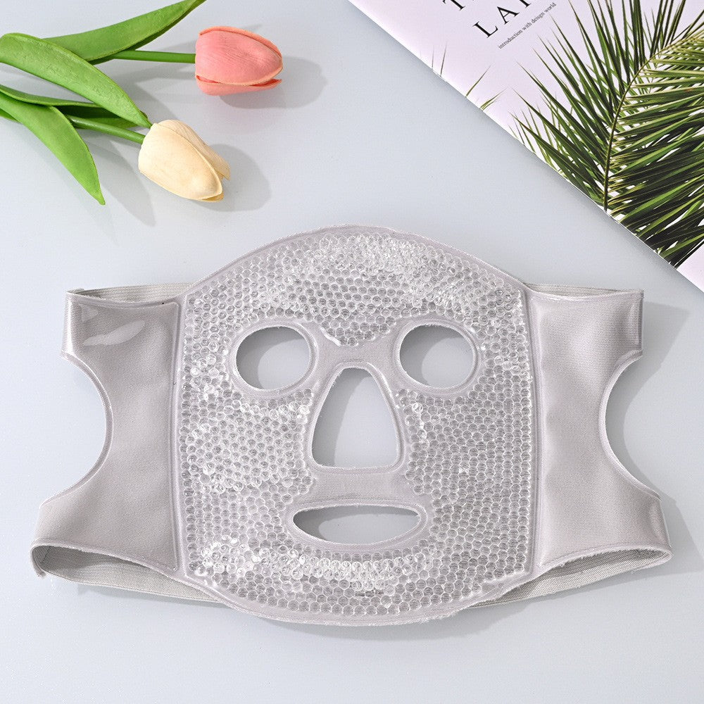 Ice Mask, Ice Eye Mask, Ice Pack, Facial Mask, Postoperative Recovery Artifact, Hot Compress, Full Face Cooling, Super Soft Face Mask
