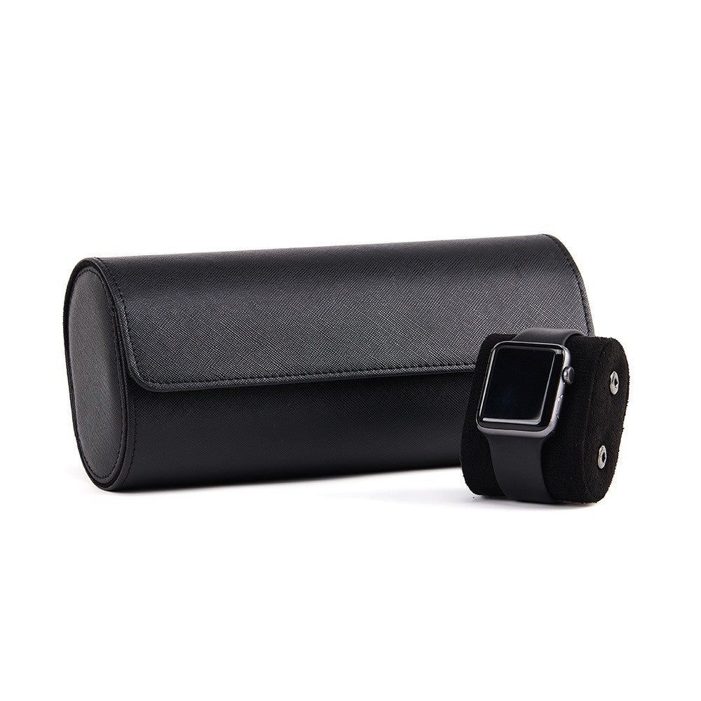 2025 Cross-Border Portable 1-Digit 2-Digit 3-Digit Watch Box Pu Leather Watch Storage Box Packaging Box Wholesale