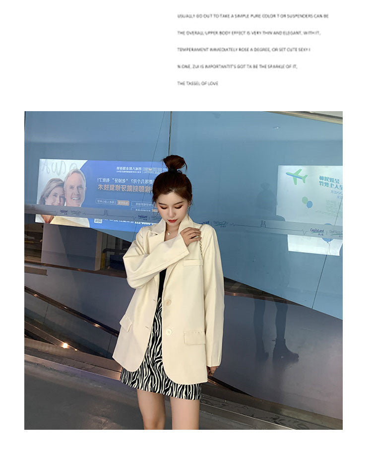 2025 New Women's Spring and Autumn New Korean Style Fashionable Small Suit Jacket Casual Trendy Suit