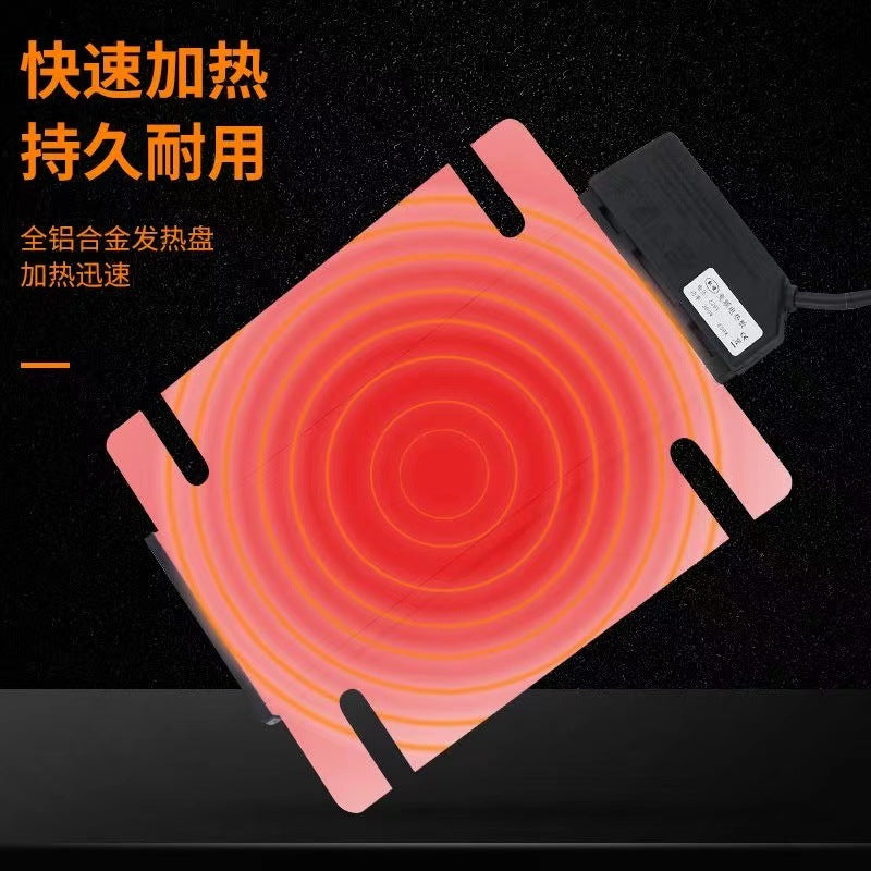 Buffet stove electric heating plate bufei stove juice coffee tripod temperature control heating can be replaced with 110V and other national plugs