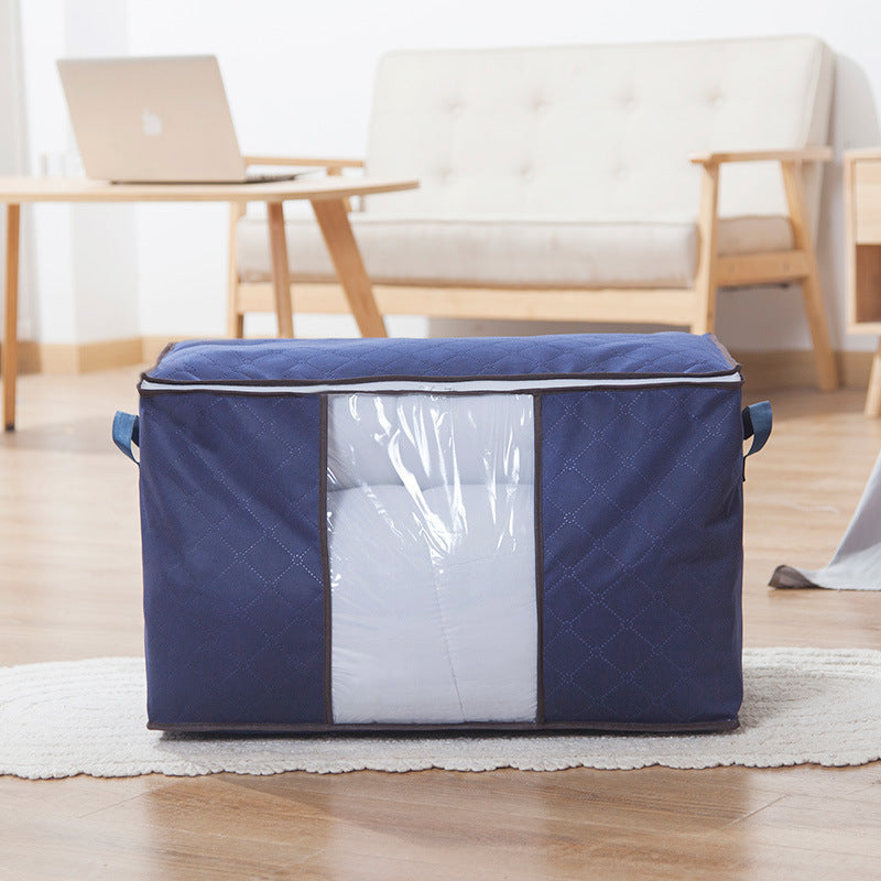 ✅ Thickened Large-Capacity Non-Woven Quilt Storage Bag Organizer Bag Clothes Moving Packing Bag Storage Bag Luggage Bag