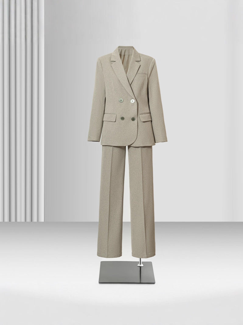 Navy Blue Suit Jacket for Women Spring & Fall 2025 New Casual Korean Style High-End Small Workplace Suit Suit