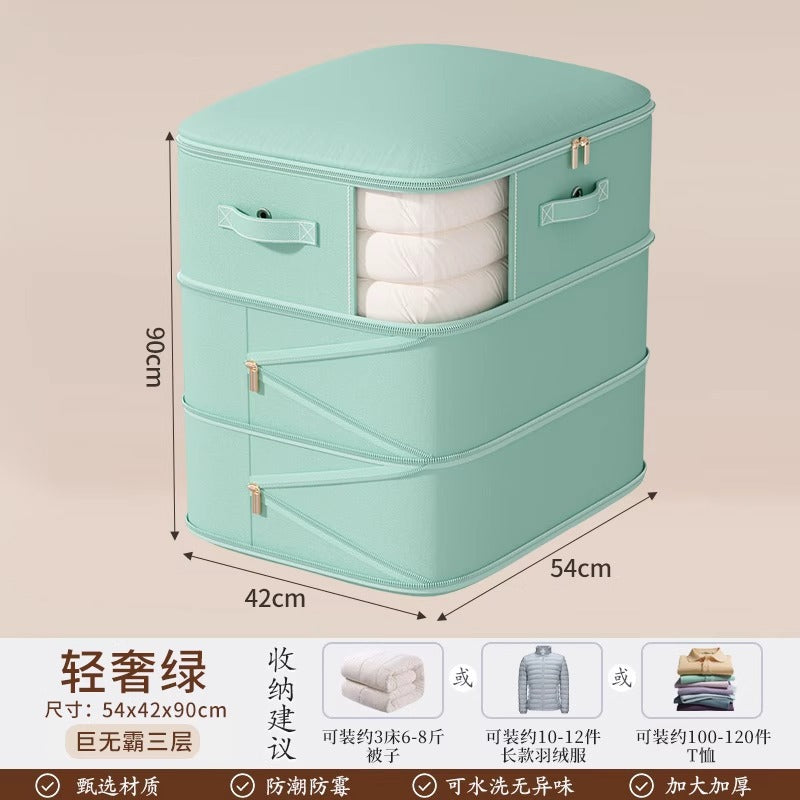 Visual Clothing Storage Bag, down Jacket, Quilt Compression, Large-Capacity Visual Seasonal Clothing Storage Artifact