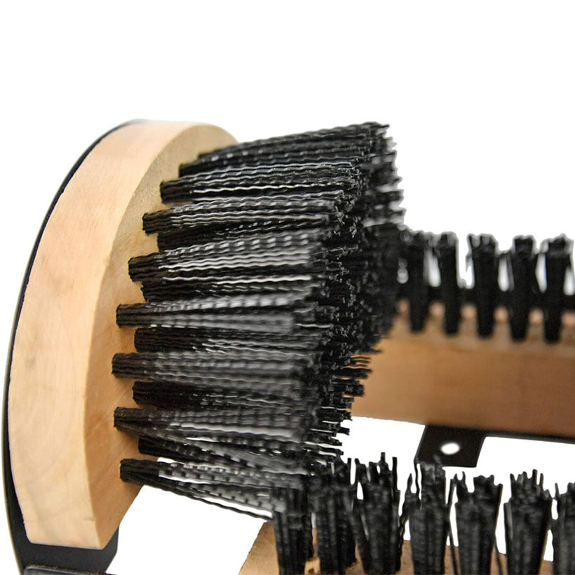 Amazon Cross-border Popular Outdoor Shoe Brush with Pedal Shoe Polisher - Outdoor Shoe Polisher Cleaning Brush Doorway Brush