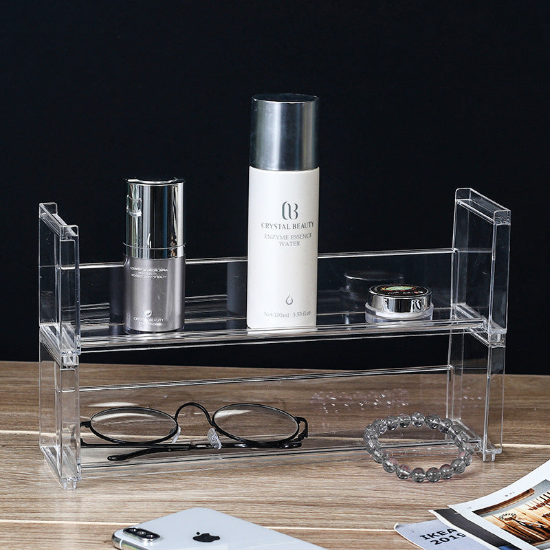 5028. Japan Km.5029. Simple Transparent Shelf, Multiple Hand-Made Display Shelves Can Be Stacked