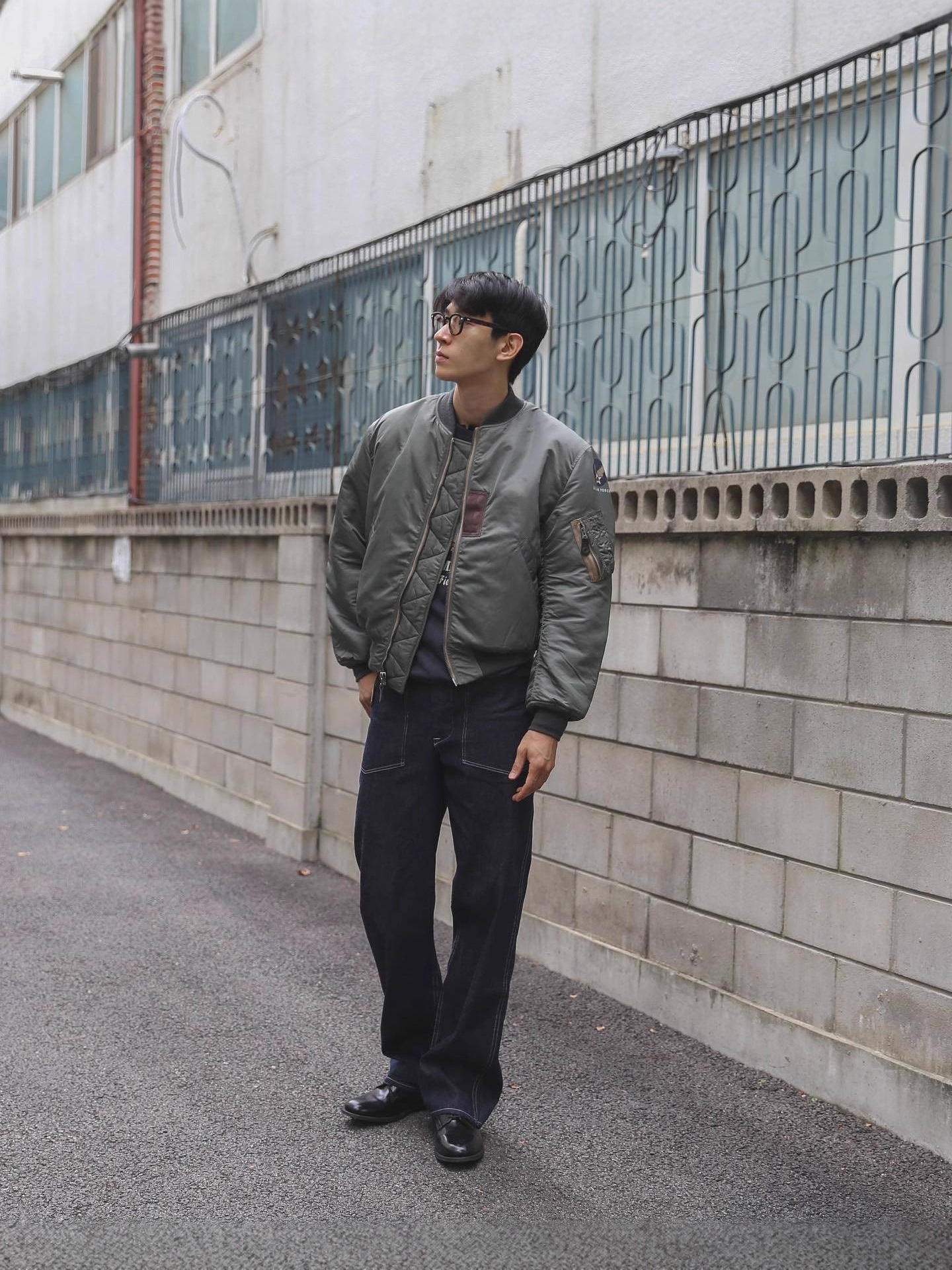 Winter World War Ii Vintage American Retro Ma1 Pilot Jacket American Khaki Cotton Work Jacket for Men and Women