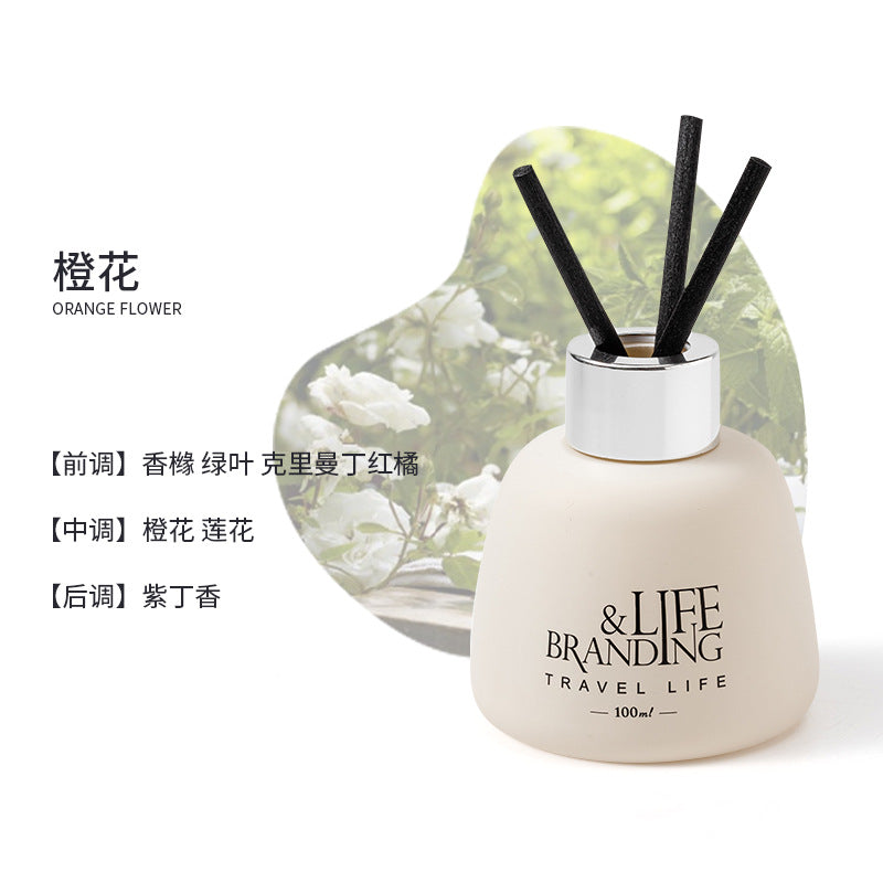 Byme Flameless Aromatherapy Essential Oil Birthday Gift Set for Home Bedroom, High-End Simple Fragrance Ornament, Souvenir Gift