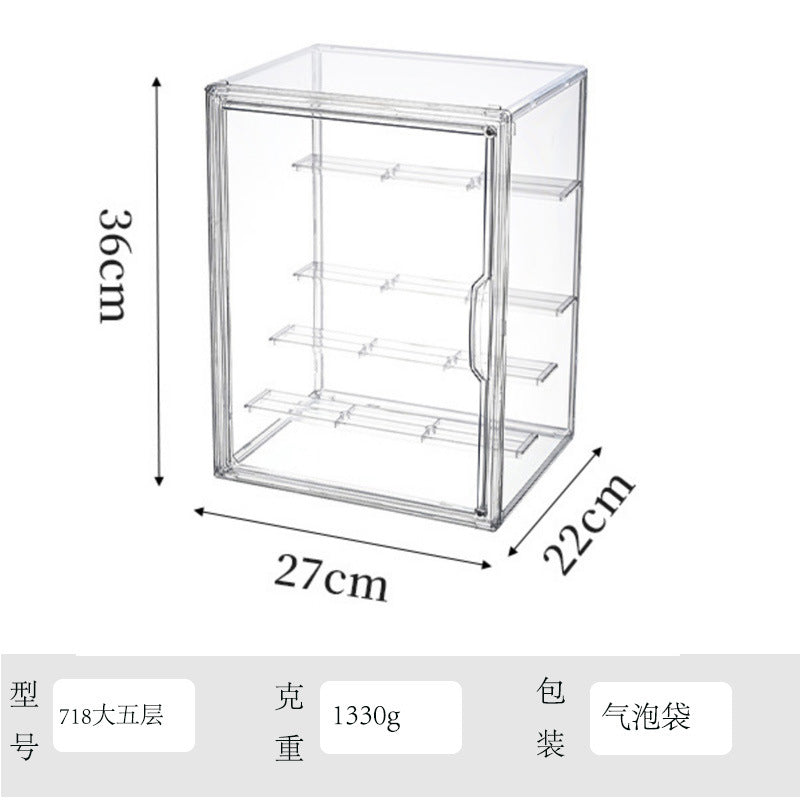 Blind Box Storage Display Stand Desktop Transparent Dustproof Acrylic Lego Bubble Mate Storage Cabinet Hand Display Box