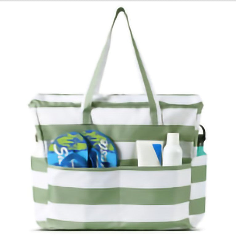 Feihong Cross-Border Large-Capacity Beach Bag Amazon New Travel Storage Bag Portable Printed High-Value Storage Bag