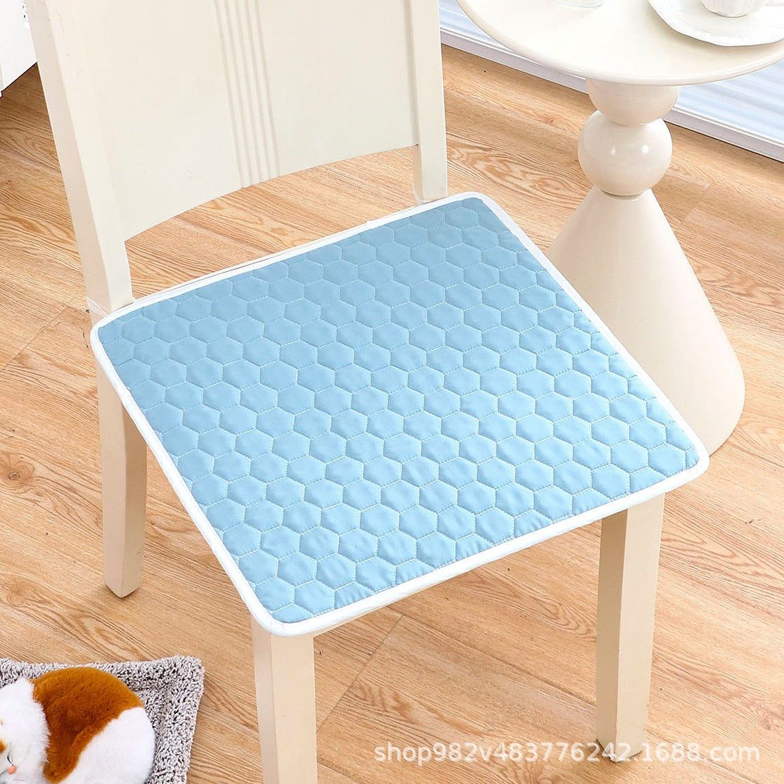 Chair cushion cushion four seasons universal chair cushion office fart cushion restaurant dining chair stool non-slip square seat cushion