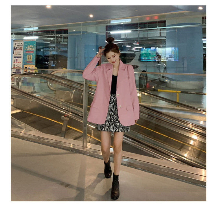 2025 New Women's Spring and Autumn New Korean Style Fashionable Small Suit Jacket Casual Trendy Suit