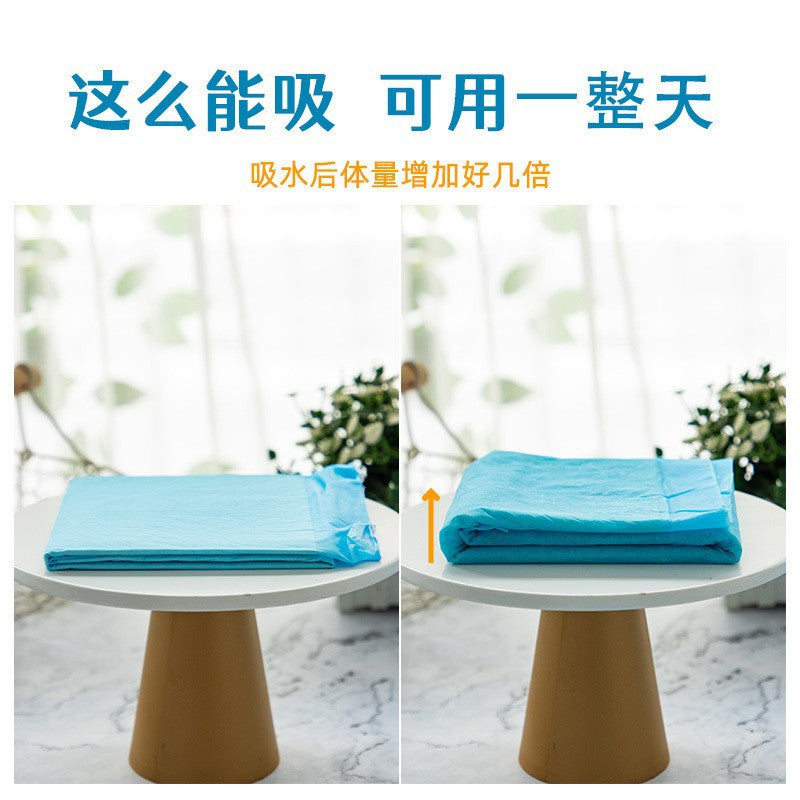 Pet Pee Pads, Thickened, Absorbent, Dry and Odor-Free, Suitable for Cats and Dogs, Disposable, Universal for Small Pets, Wholesale