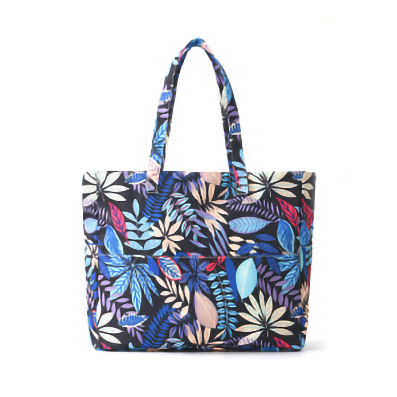 Feihong Cross-Border Large-Capacity Beach Bag Amazon New Travel Storage Bag Portable Printed High-Value Storage Bag