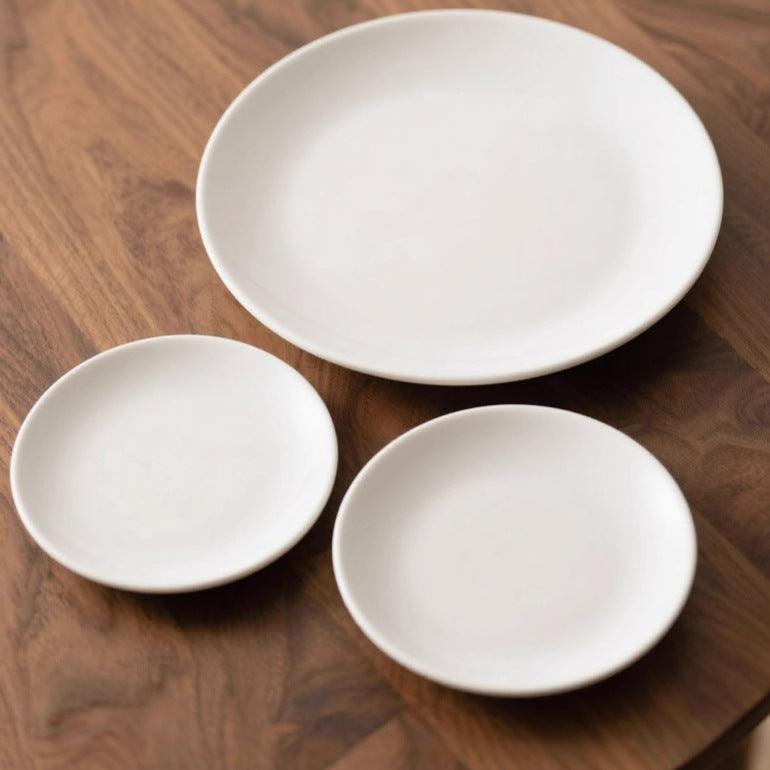 Round Melamine Plate, Imitation Porcelain, Commercial Dining Plate, Buffet Plate, Barbecue Plate, Commercial Plate, Stir-Fry Plate, Round Dish